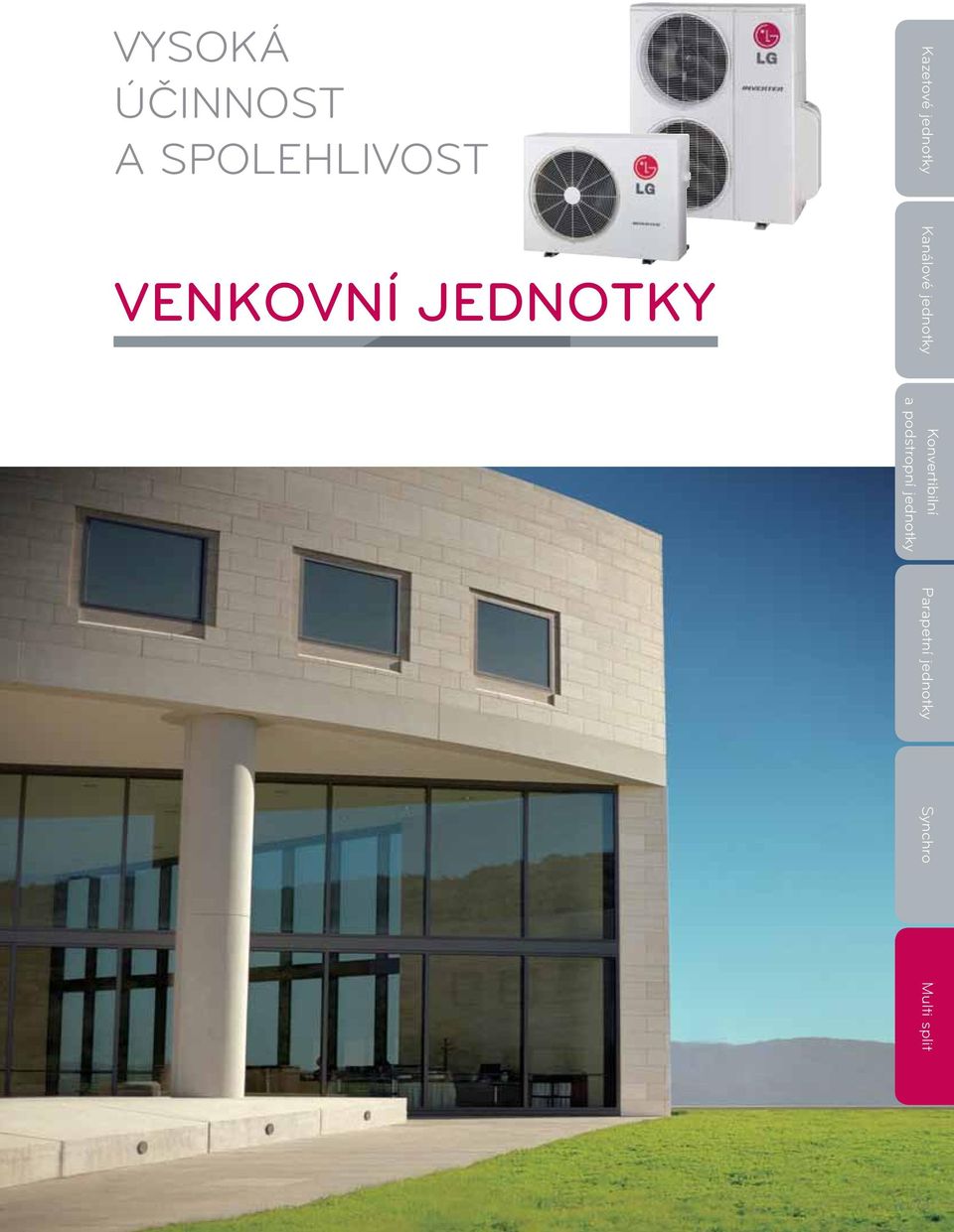 jednotky Konvertibilní a podstropní