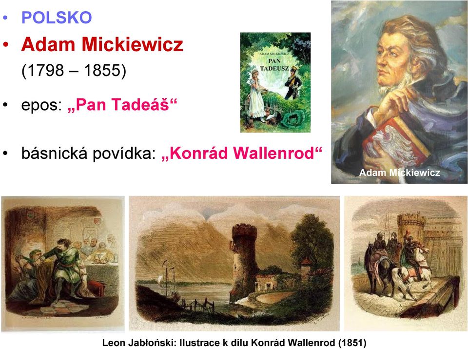 Konrád Wallenrod Adam Mickiewicz Leon