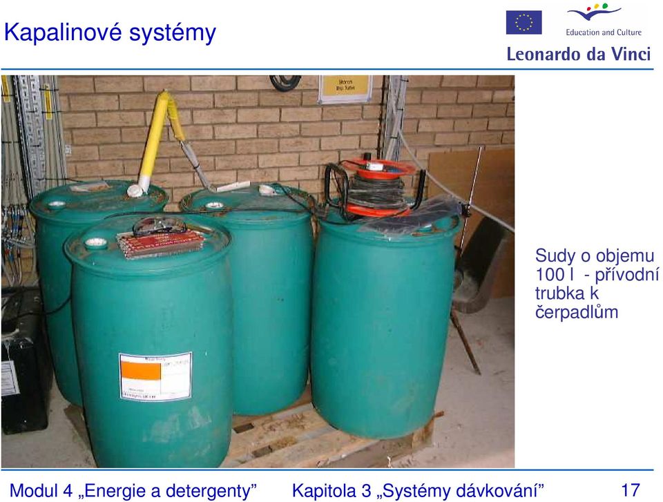 čerpadlům Modul 4 Energie a