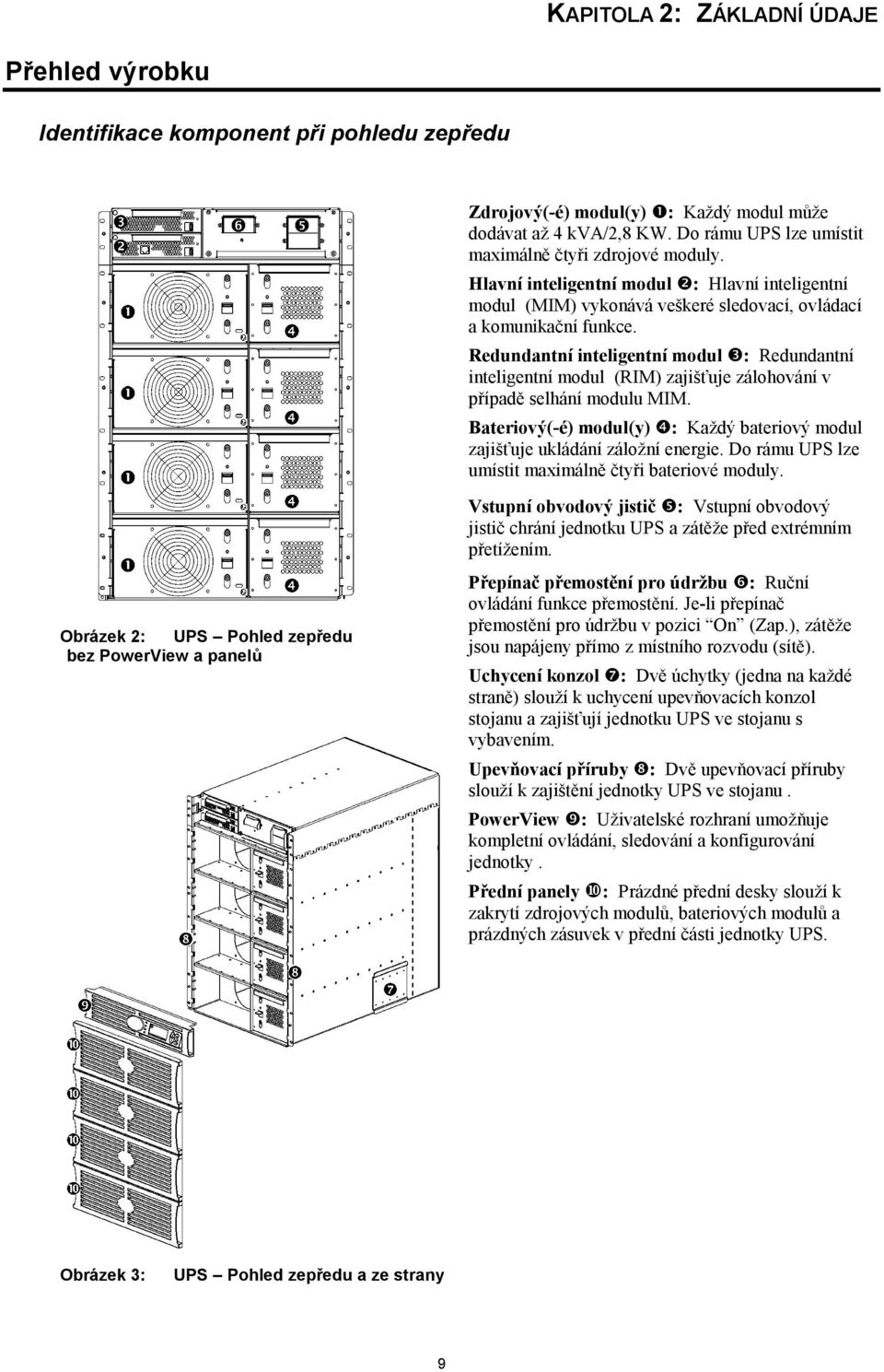 Redundantní inteligentní modul : Redundantní inteligentní modul (RIM) zajišťuje zálohování v případě selhání modulu MIM.