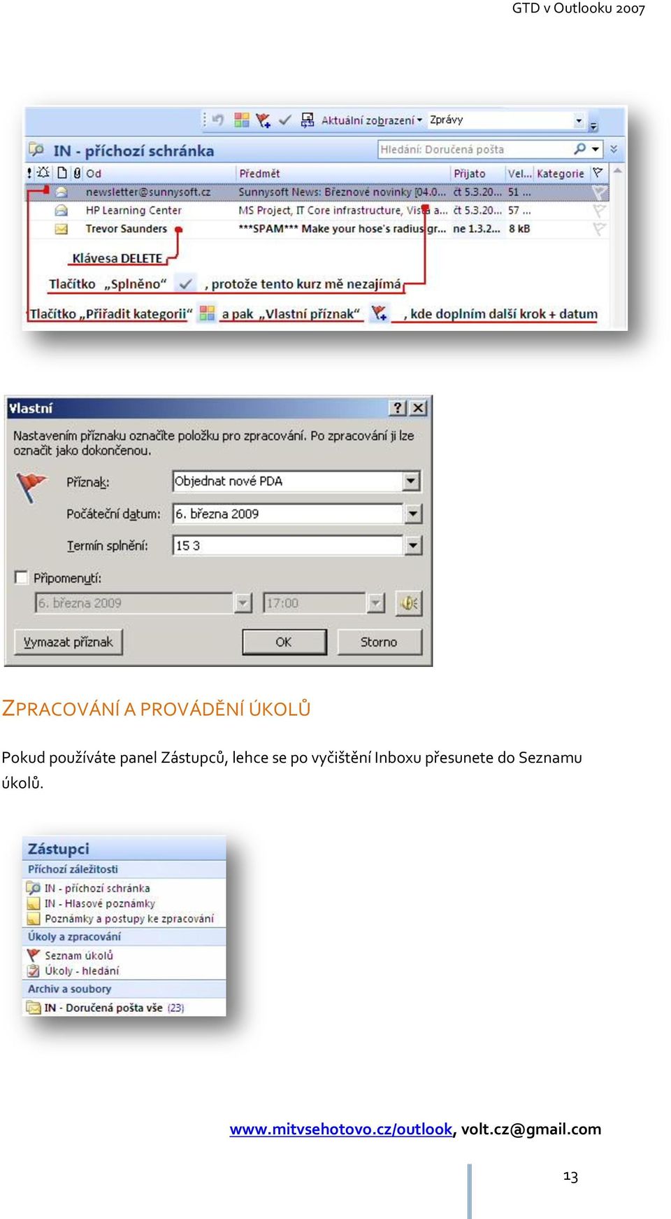 Zástupců, lehce se po