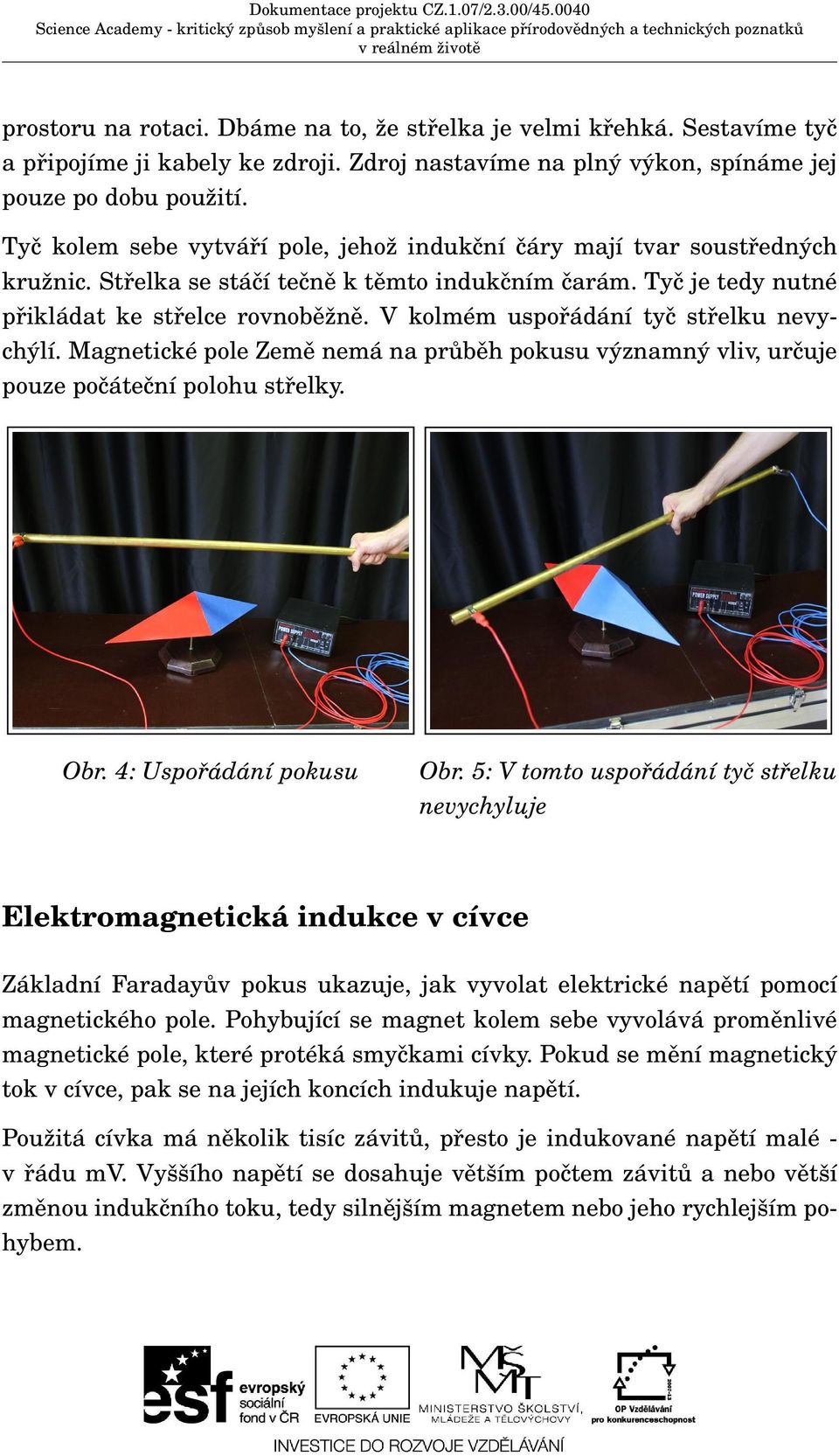 Experimenty z elektromagnetismu - PDF Stažení zdarma
