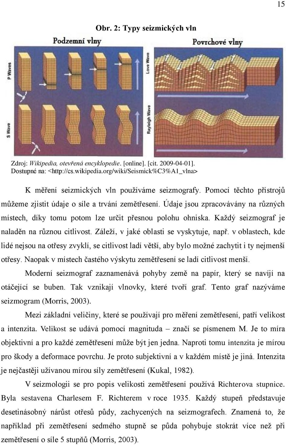 Údaje jsou zpracovávány na různých místech, díky tomu potom lze určit přesnou polohu ohniska. Každý seizmograf je naladěn na různou citlivost. Záleží, v jaké oblasti se vyskytuje, např.