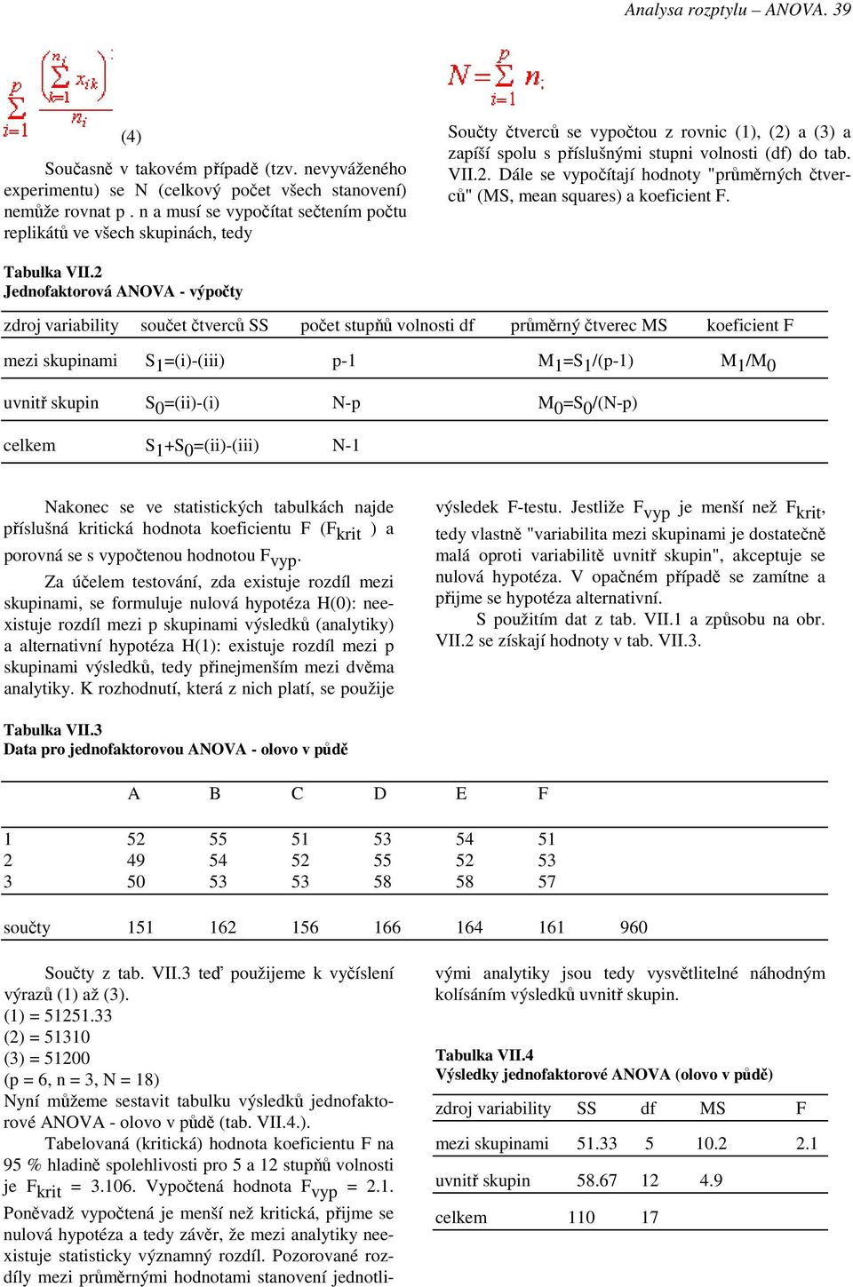 Tabulka VII.