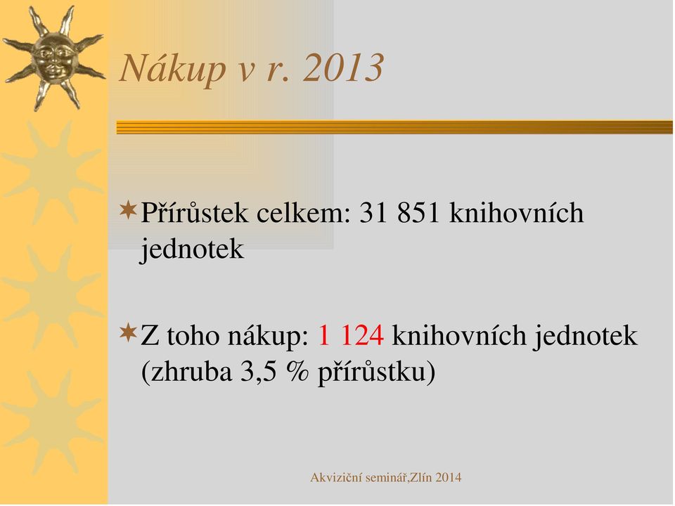 knihovních jednotek Z toho