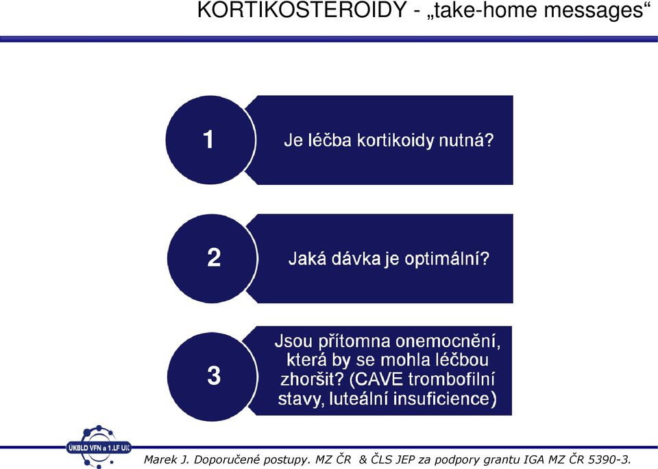 Doporučené postupy.