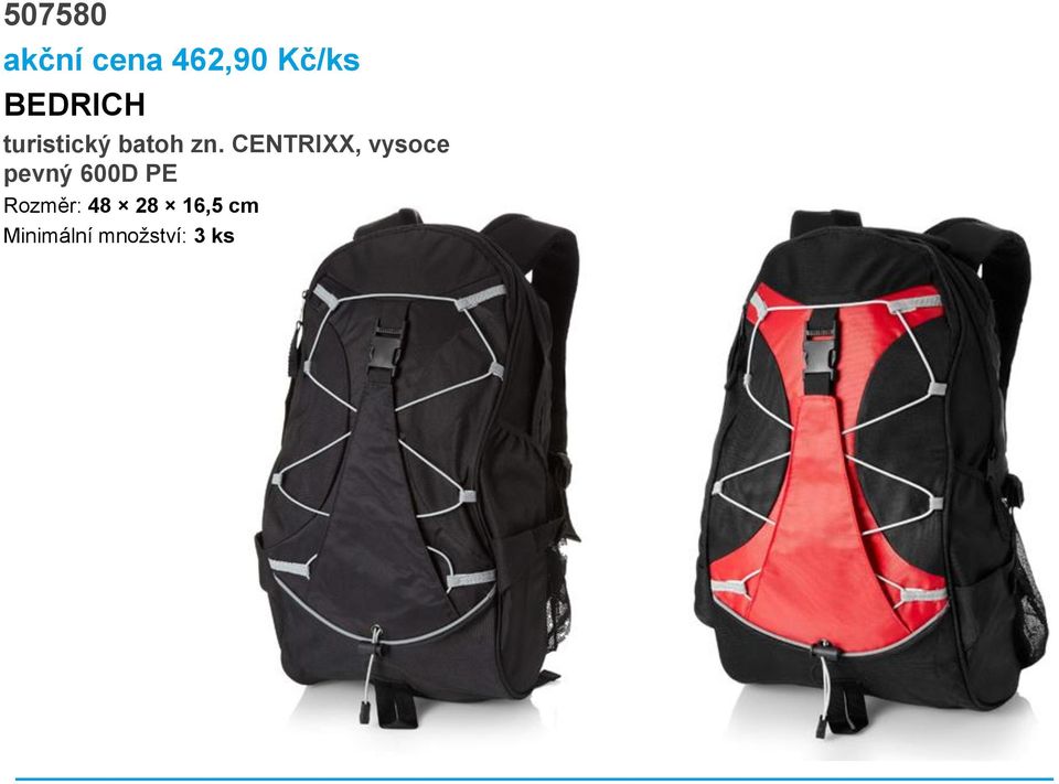 CENTRIXX, vysoce pevný 600D PE