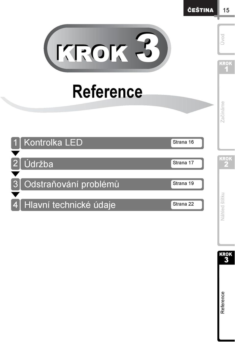 Odstraňování problémů