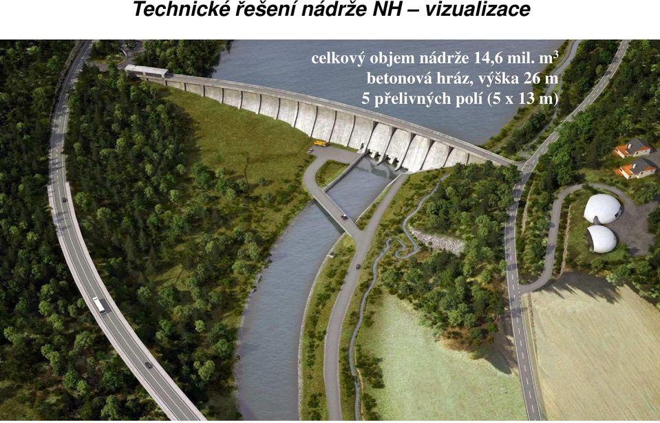 nádrže 14,6 mil.