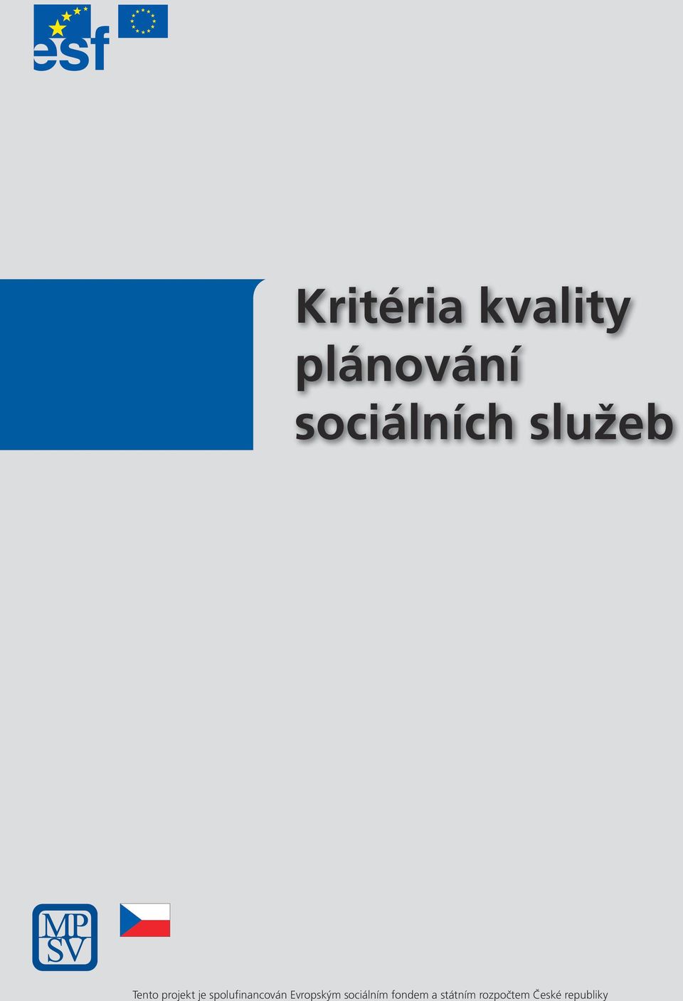 spolufinancován Evropským