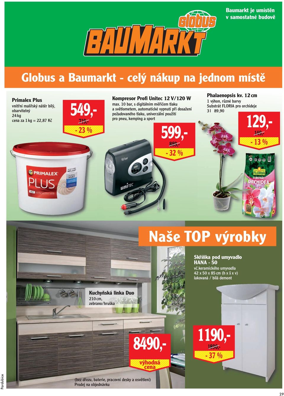 10 bar, s digitálním měřičem tlaku a světlometem, automatické vypnutí při dosažení požadovaného tlaku, univerzální použití pro pneu, kemping a sport 599,- 889,- - 32 % Phalaenopsis kv.