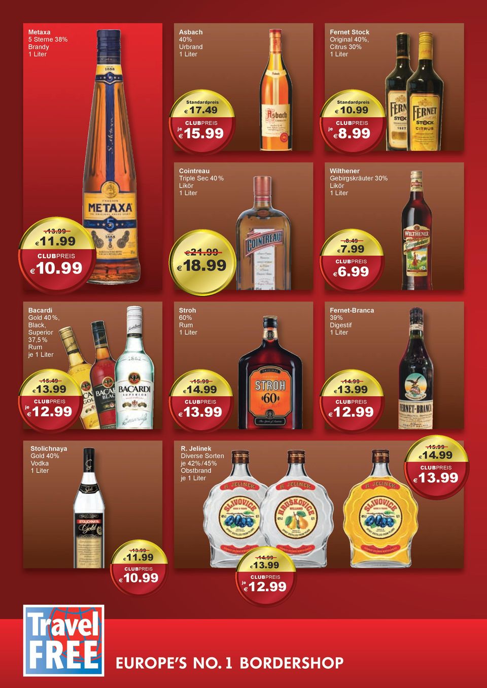 99 Bacardi Gold 40 %, Black, Superior 37,5 % Rum Stroh 60% Rum 15.