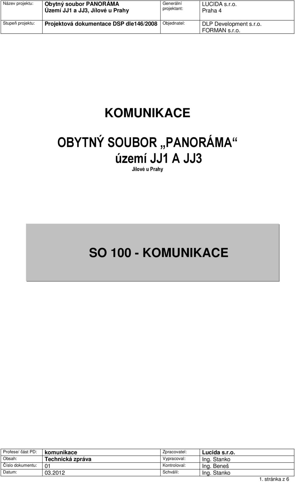 Jílové u Prahy SO 100 -