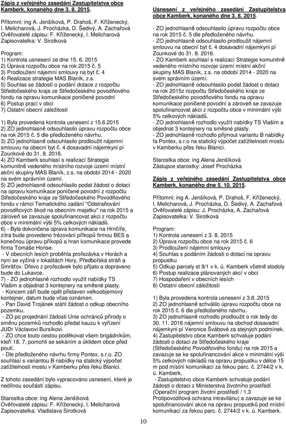 5 3) Prodloužení nájemní sm