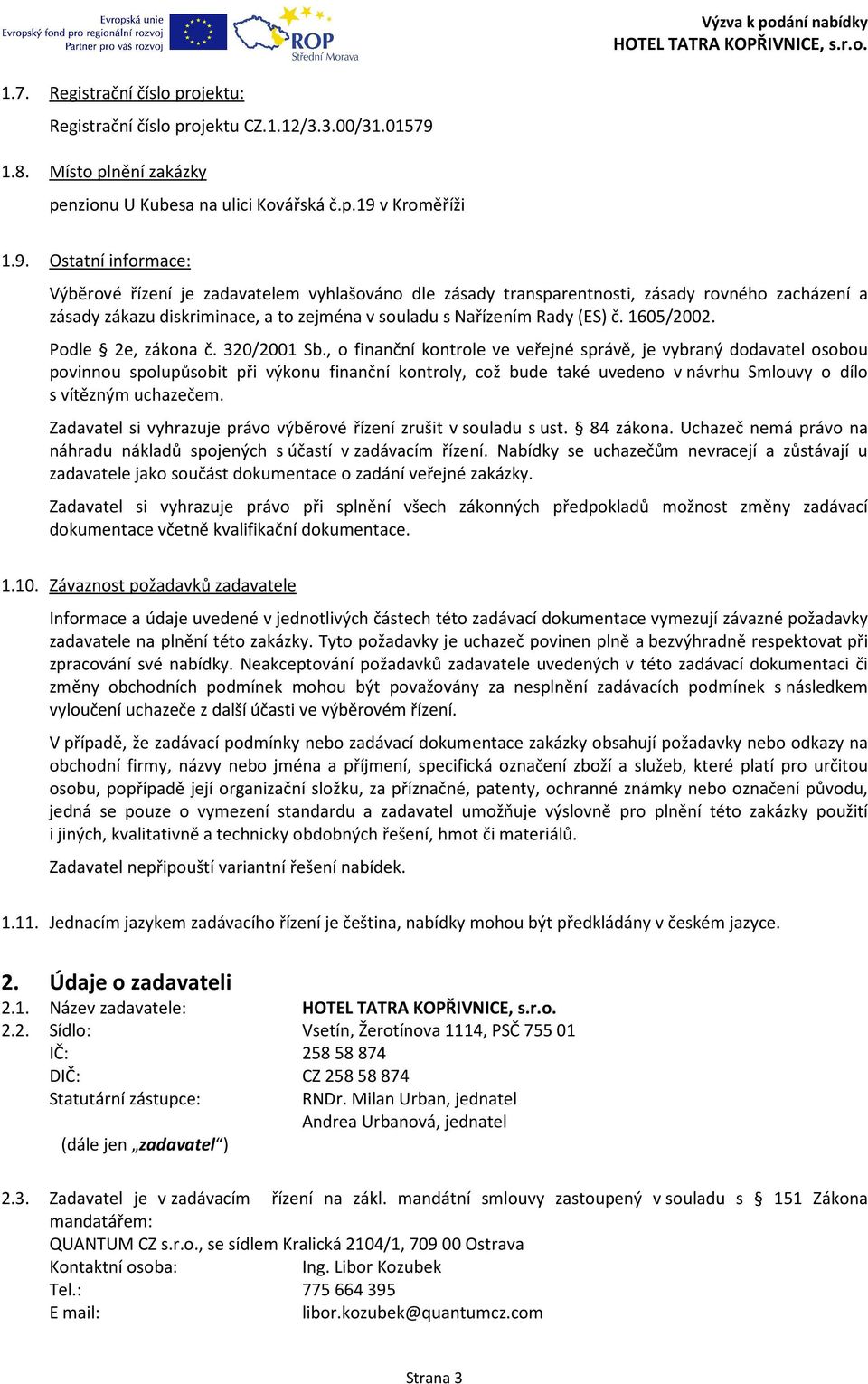 v Kroměříži 1.9.