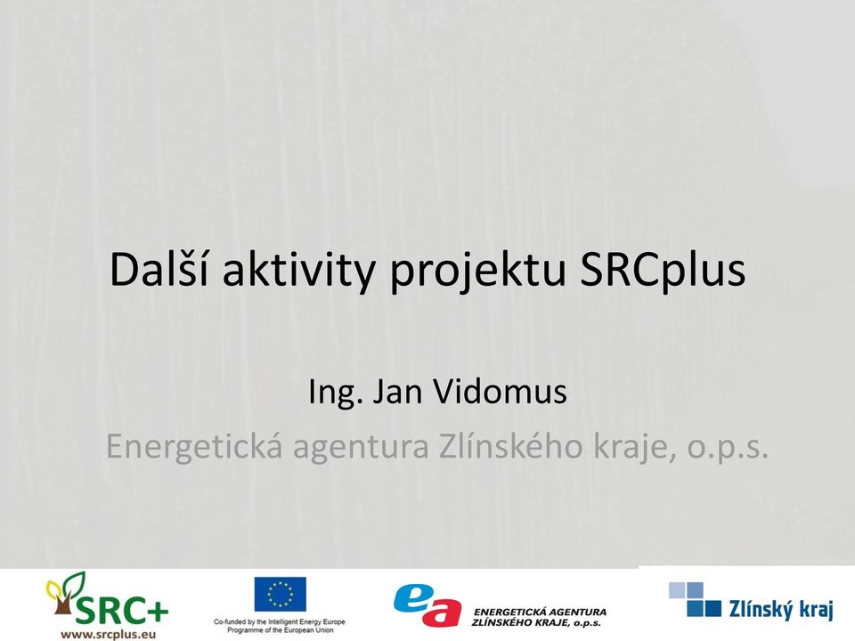 Jan Vidomus Energetická