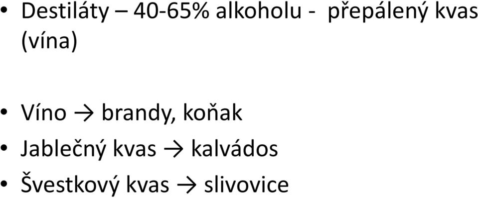 brandy, koňak Jablečný kvas