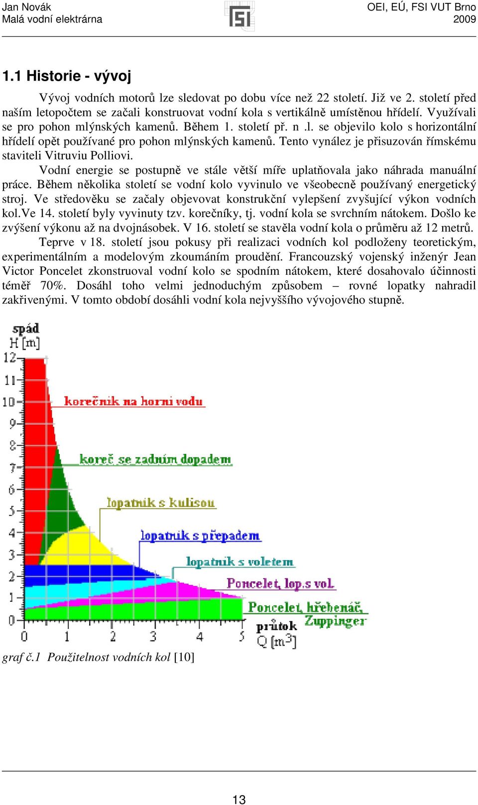 Tento vynález je přisuzován římskému staviteli Vitruviu Polliovi. Vodní energie se postupně ve stále větší míře uplatňovala jako náhrada manuální práce.