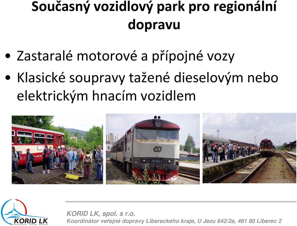 motorové a přípojné vozy