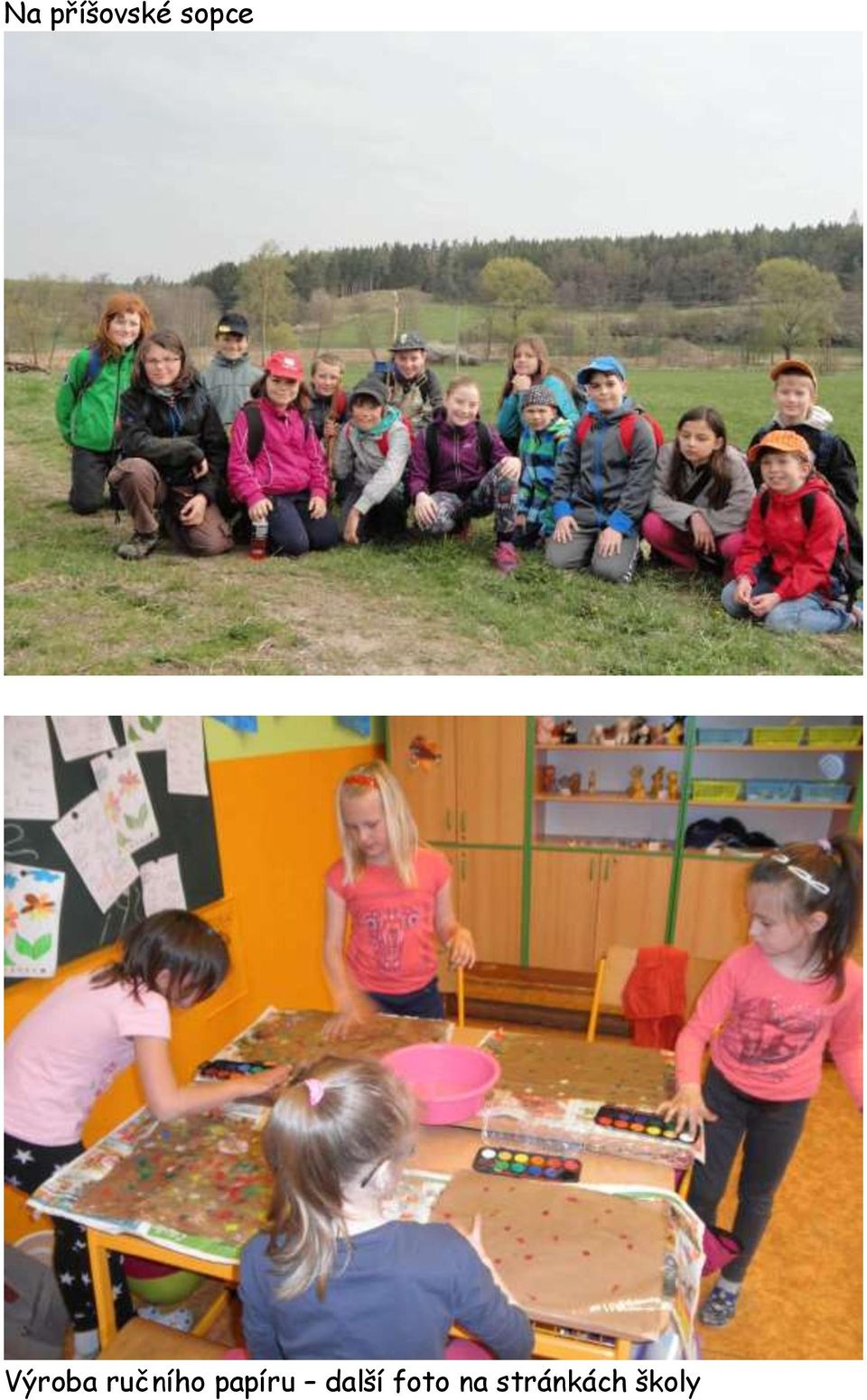 ručního papíru