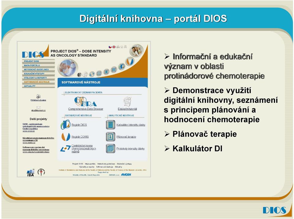 využití digitální knihovny, seznámení s principem