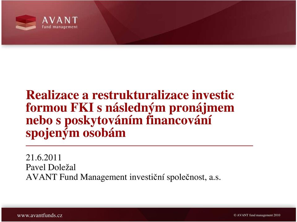 financování spojeným osobám 21.6.