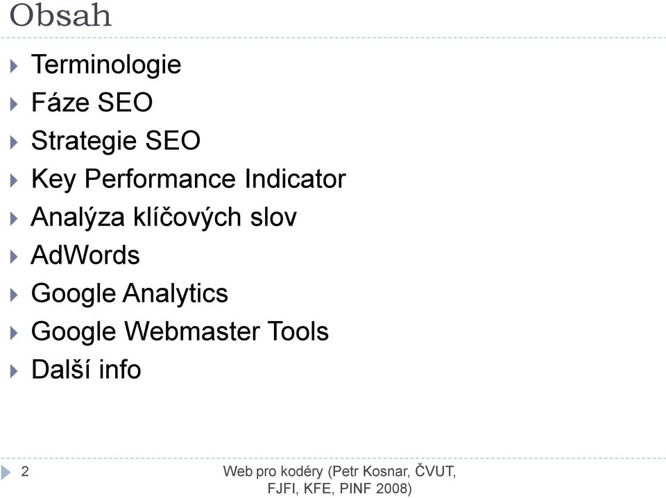 klíčových slov AdWords Google