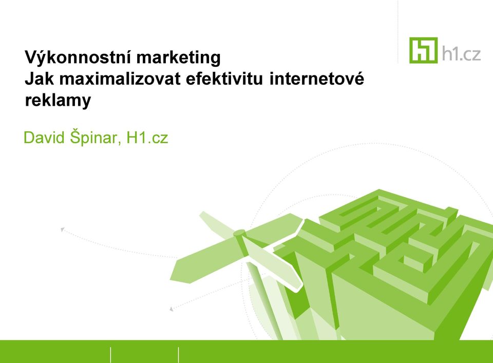 efektivitu internetové