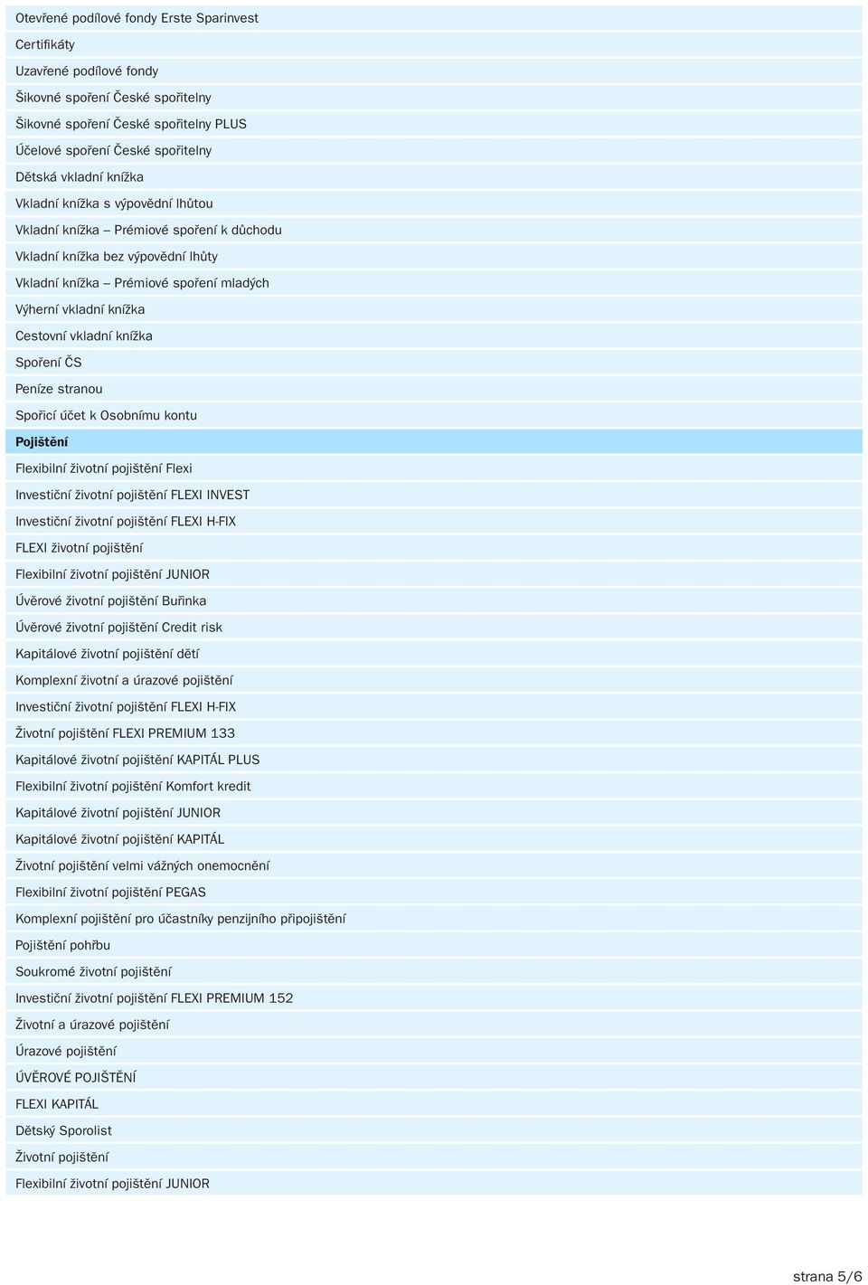 Seznam finančních produktů, za které budete po aktivaci automaticky  získávat ibody od České spořitelny - PDF Free Download