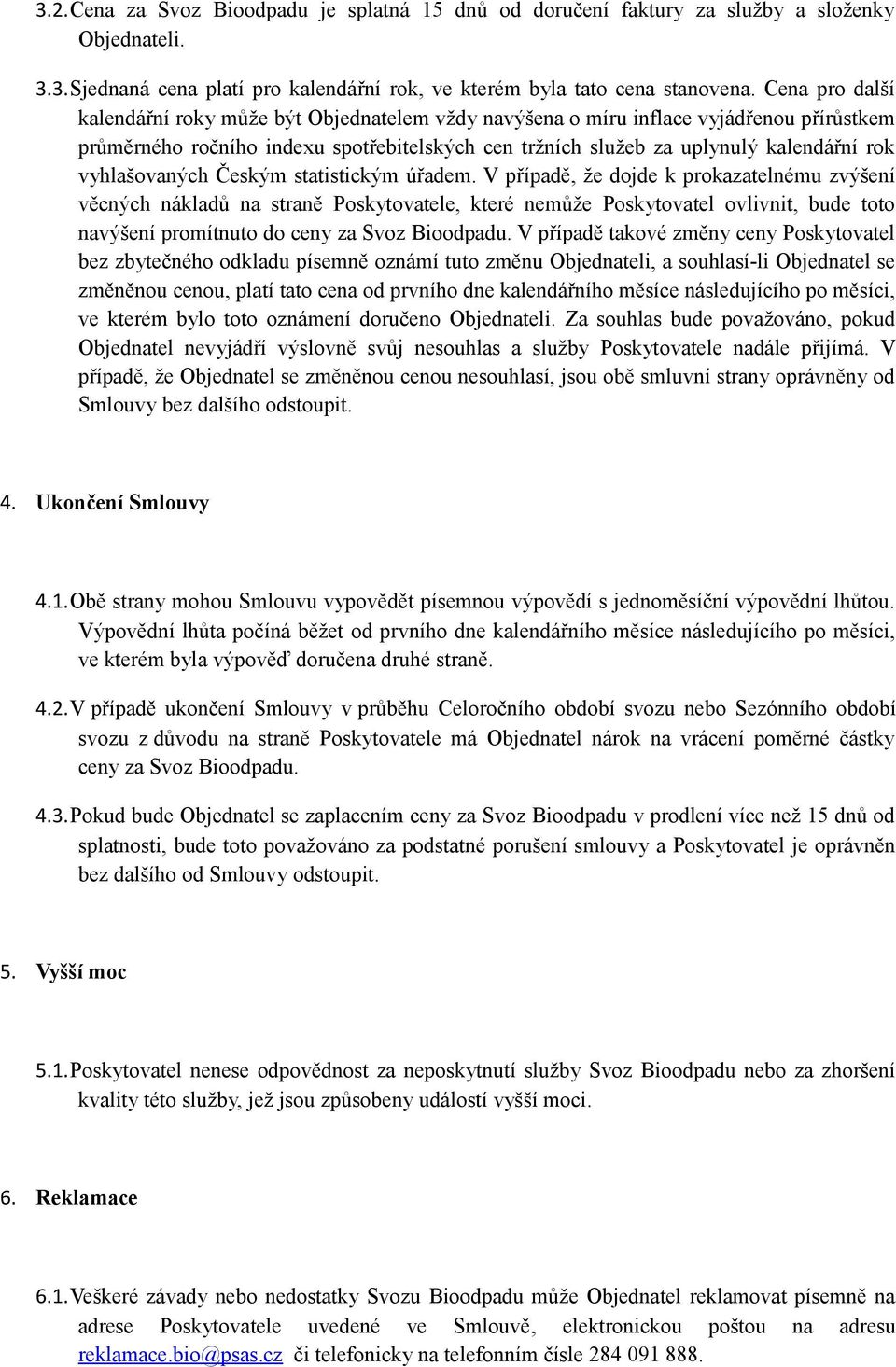 vyhlašovaných Českým statistickým úřadem.