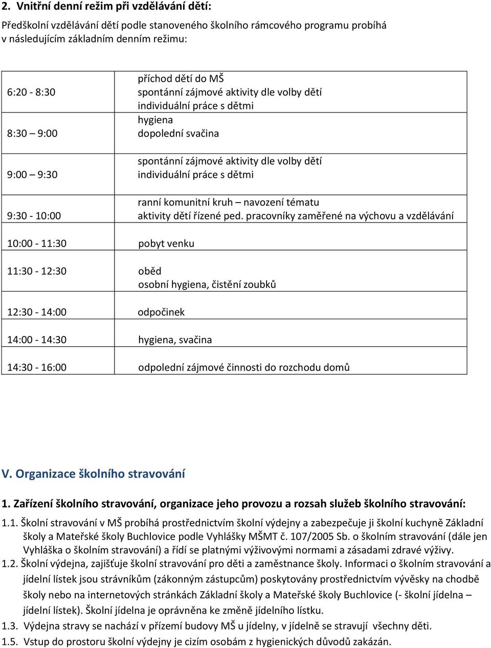 komunitní kruh navození tématu aktivity dětí řízené ped.