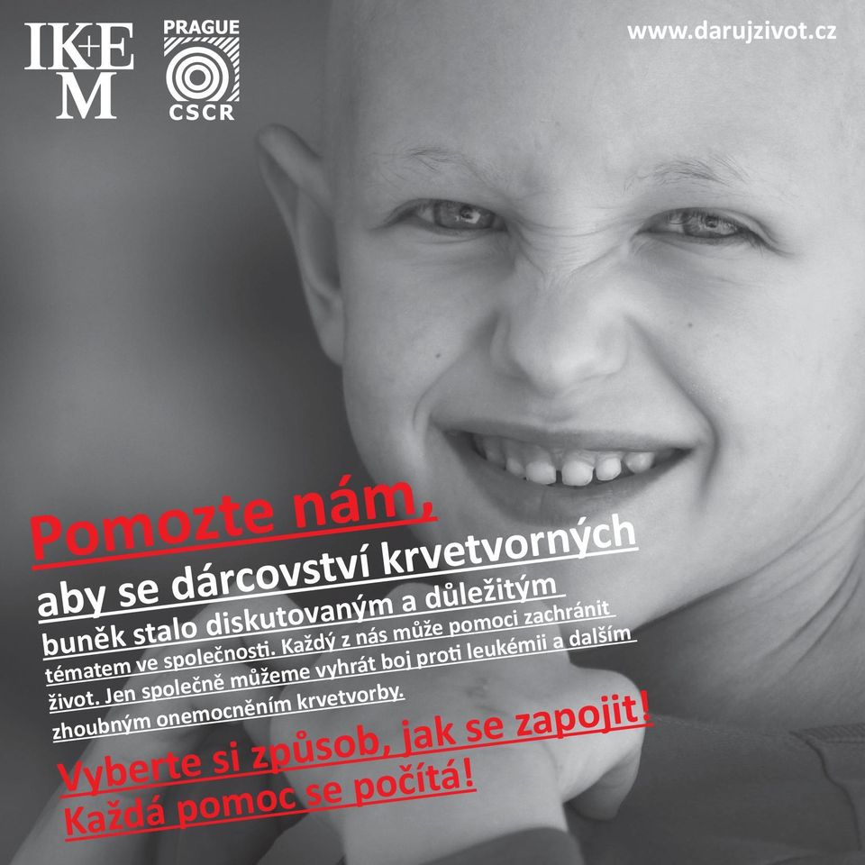 Každý z nás může pomoci zachránit život.