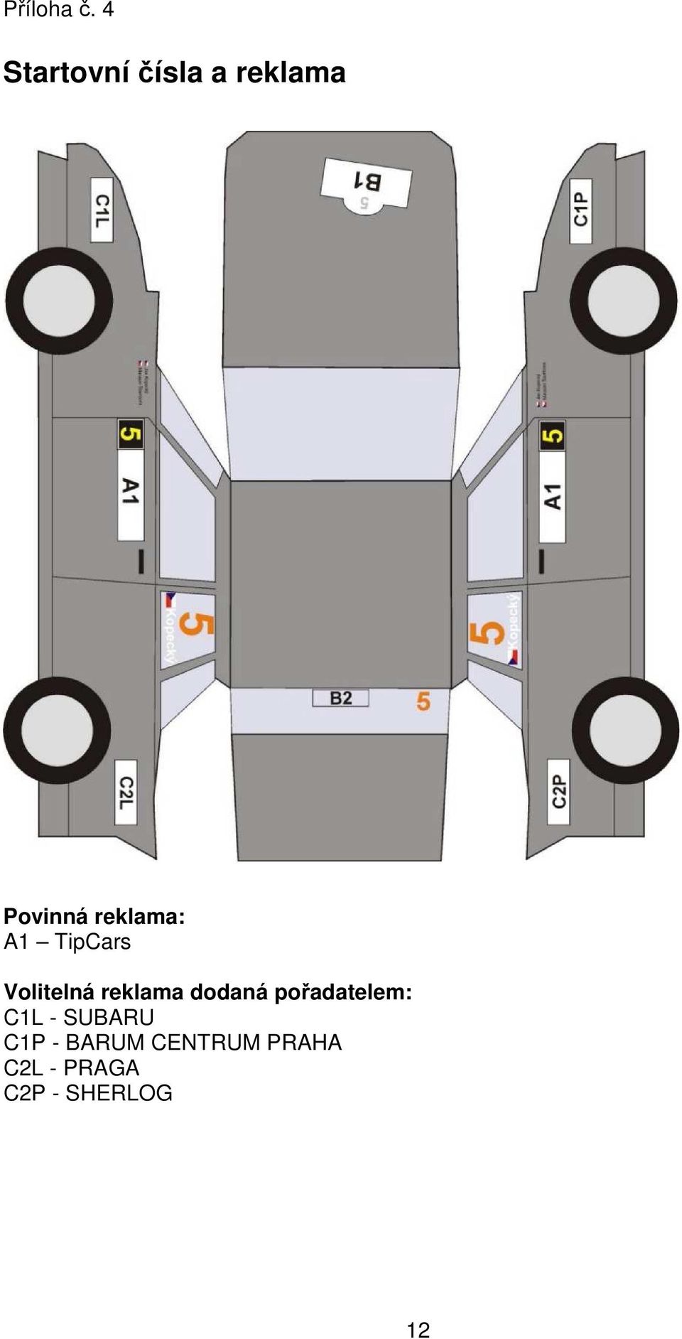 reklama: A1 TipCars Volitelná reklama