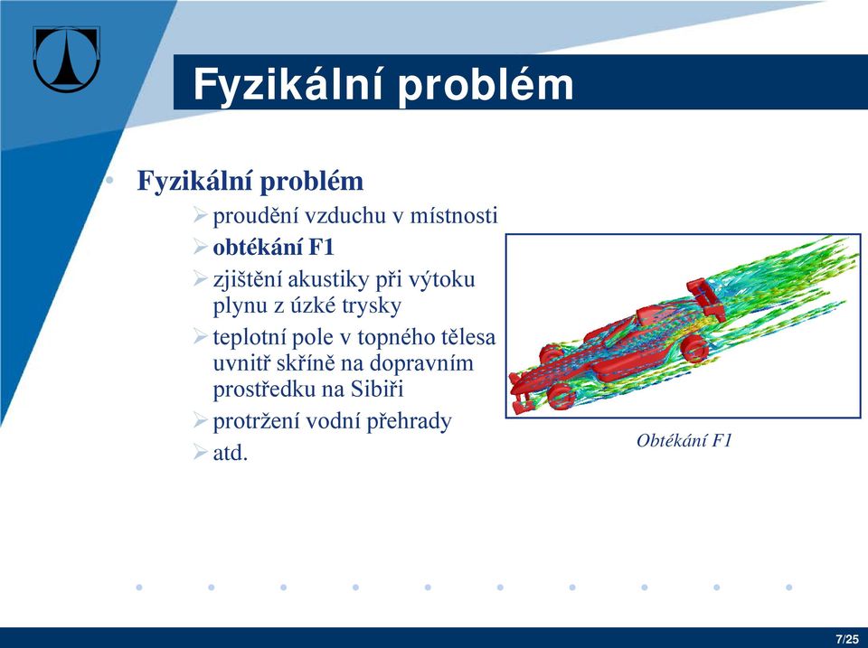 úzké trysky teplotní pole v topného tělesa uvnitř skříně na