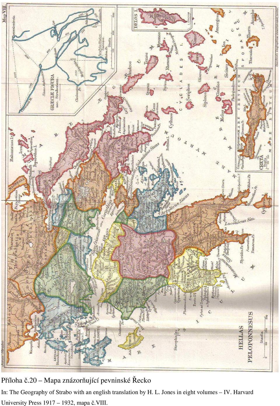 Geography of Strabo with an english