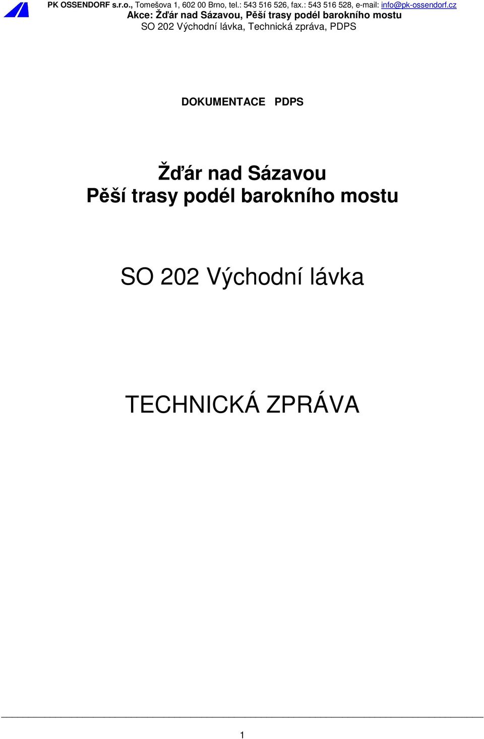 barokního mostu SO 202