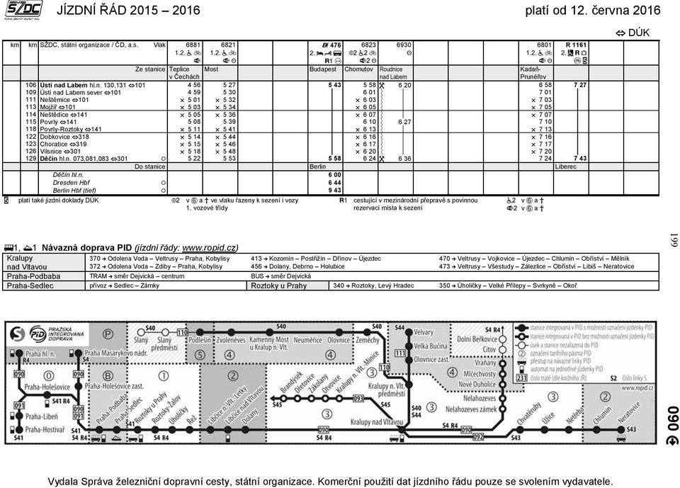6 07 7 07 115 Povrly 141 5 08 5 39 6 10 6 27 7 10 118 Povrly-Roztoky 141 5 11 5 41 6 13 7 13 122 Dobkovice 318 5 14 5 44 6 16 7 16 123 Choratice 319 5 15 5 46 6 17 7 17 126 Vilsnice 301 5 18 5 48 6