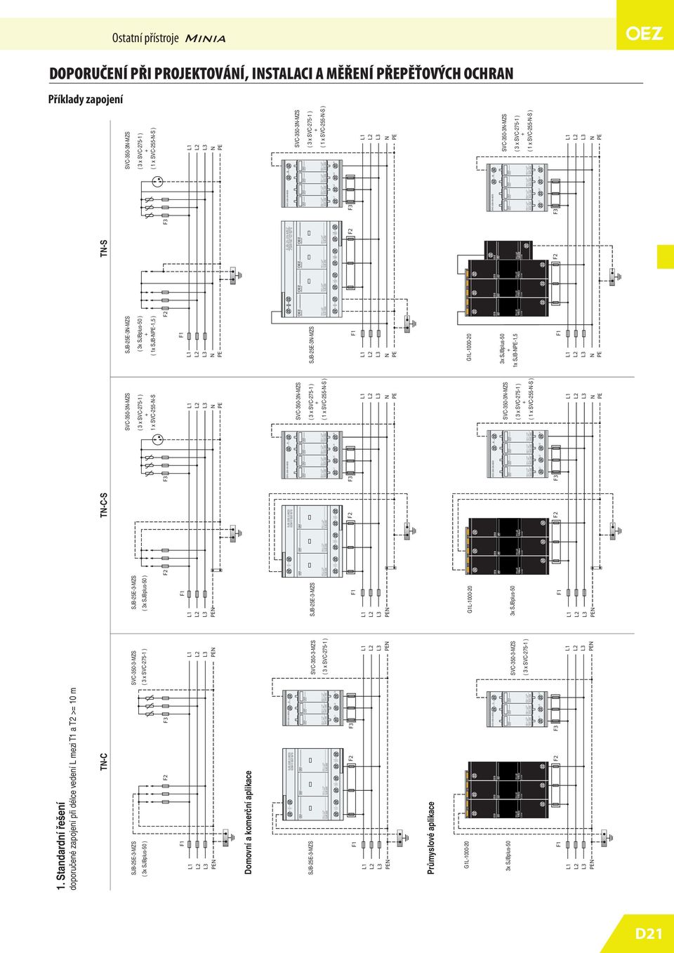 SJB-2E-3-MZS ( 3x SJBplus-0 ) ( 1x SJB-- ) SVC-30-3-MZS ( 1 x SVC-2--S ) 1 x SVC-2--S F3 F3 F3 Domovní a komerční aplikace SJB-2-3-MSZ SJB-2-3-MSZ SVC-30-3-MZS SVC-30-3-MZS SJB-2E-3-MZS