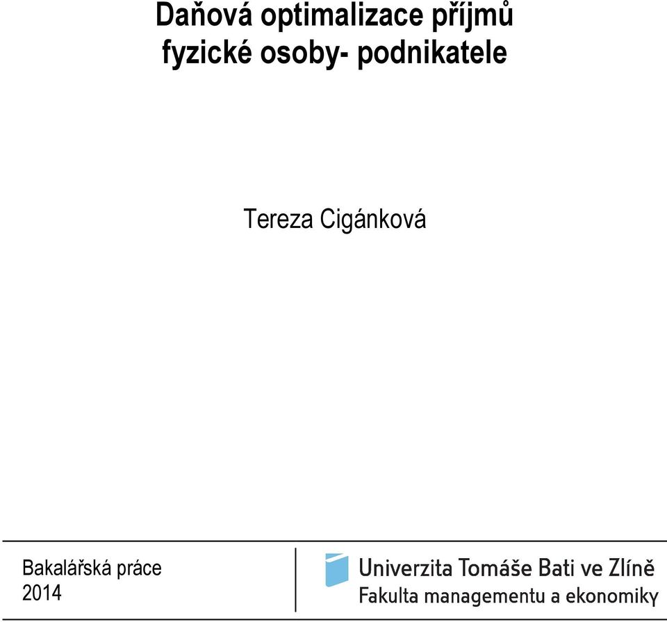podnikatele Tereza
