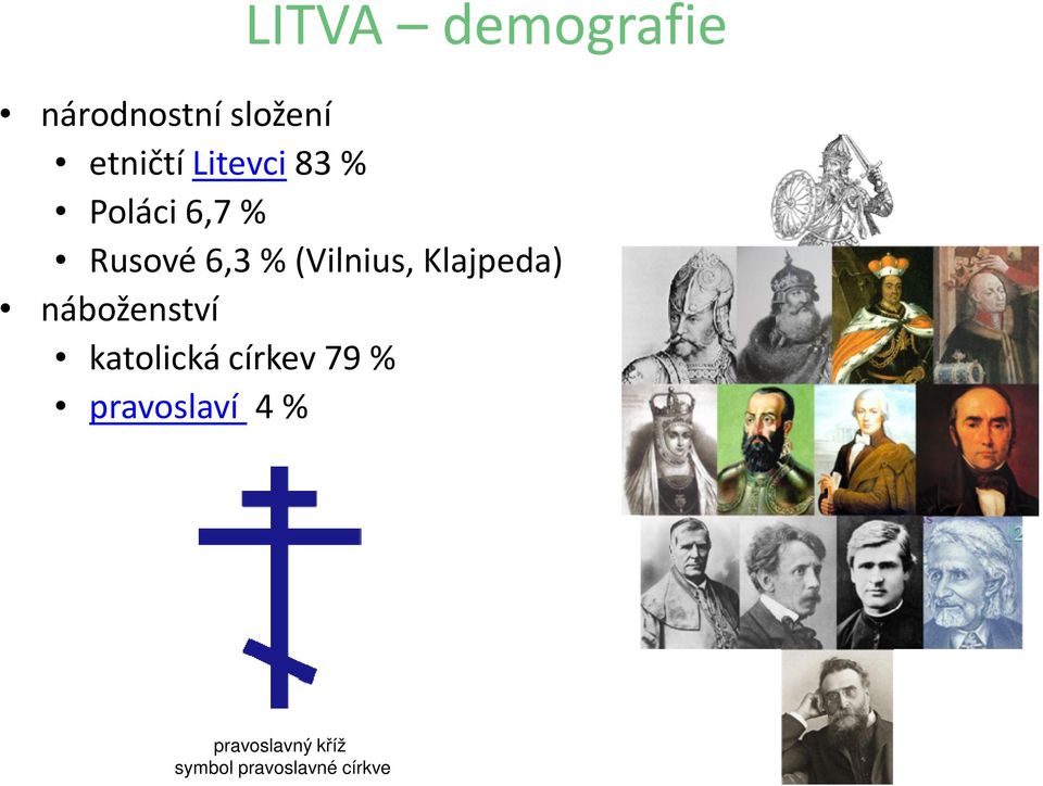Klajpeda) náboženství katolická církev 79 %