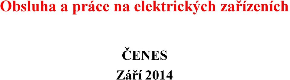 elektrických