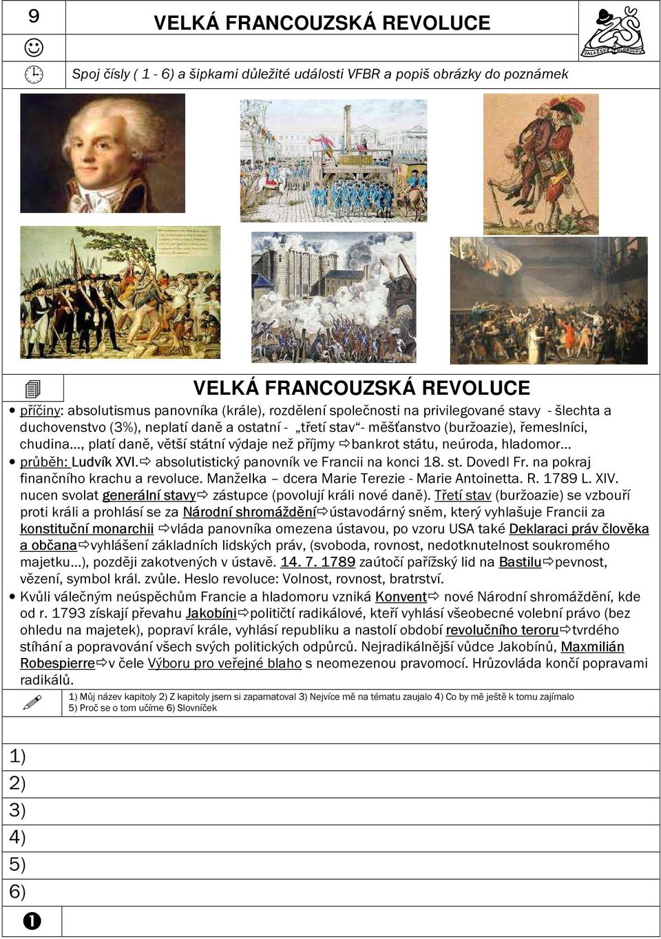 neúroda, hladomor průběh: Ludvík XVI. absolutistický panovník ve Francii na konci 18. st. Dovedl Fr. na pokraj finančního krachu a revoluce. Manželka dcera Marie Terezie - Marie Antoinetta. R. 1789 L.