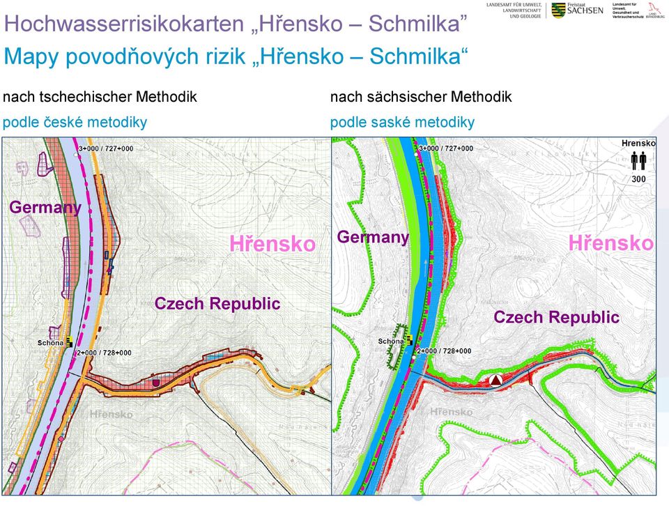 Methodik nach sächsischer Methodik podle české metodiky