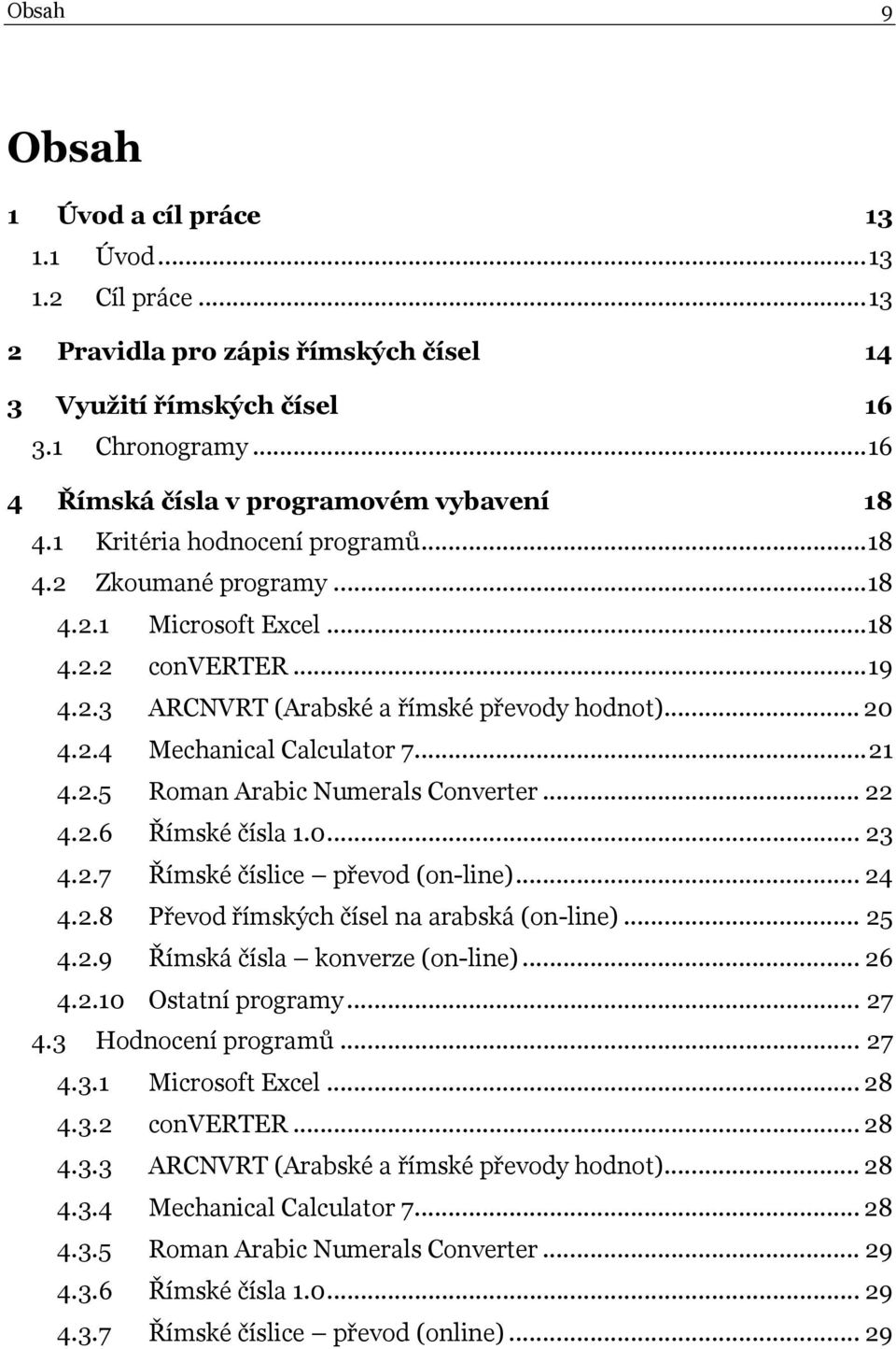 Římská čísla v současném programovém vybavení - PDF Free Download