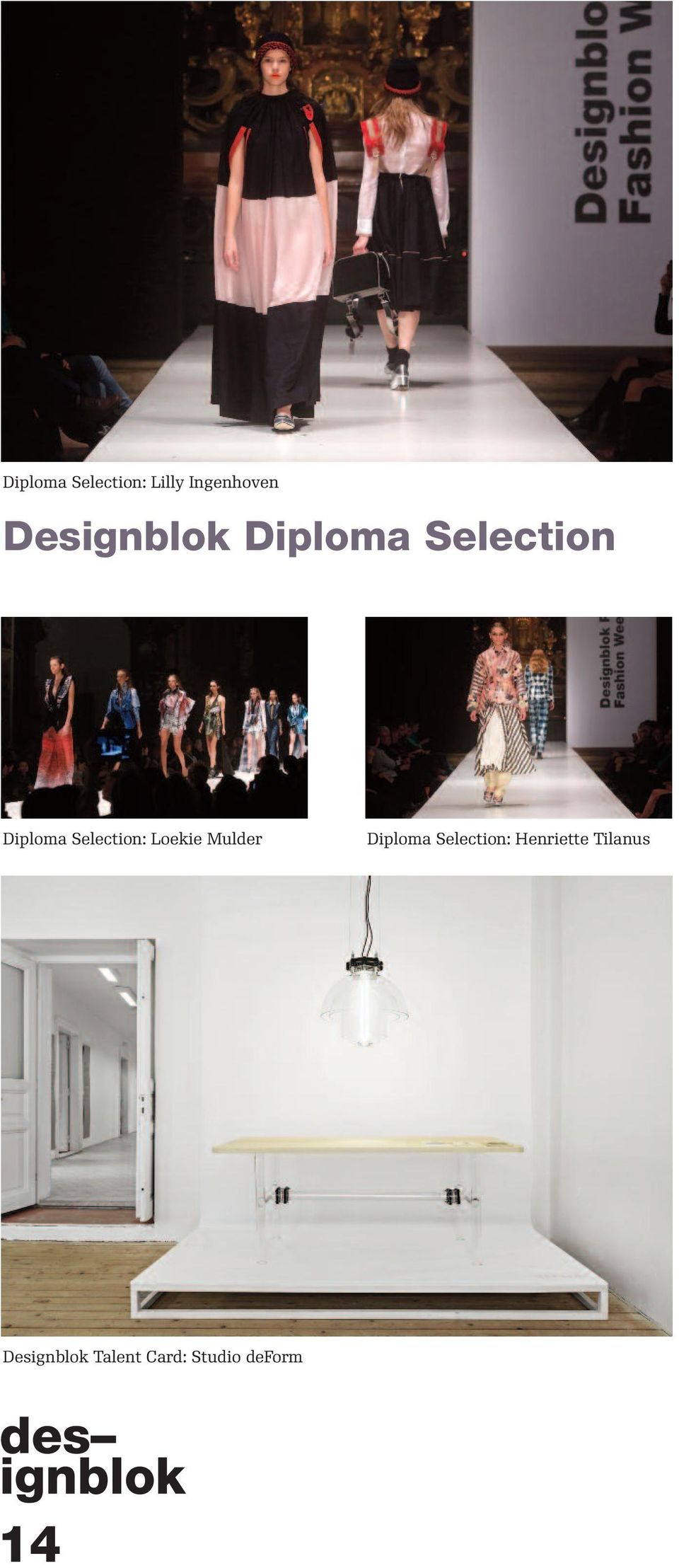 Selection: Loekie Mulder Diploma