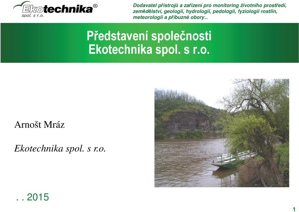 r.o. Arnošt Mráz  r.o... 2015 1
