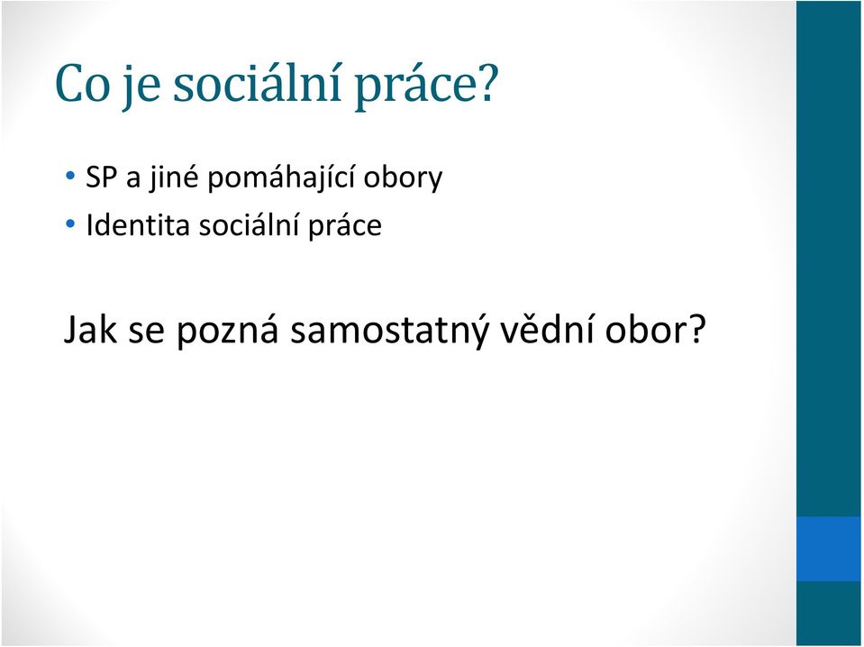 Identita sociální práce