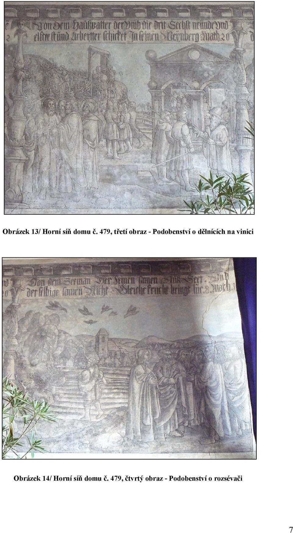 dělnících na vinici Obrázek 14/ Horní