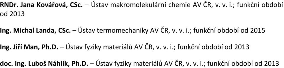 Ústav termomechaniky AV ČR, v. v. i.; Ing. Jiří Man, Ph.D.