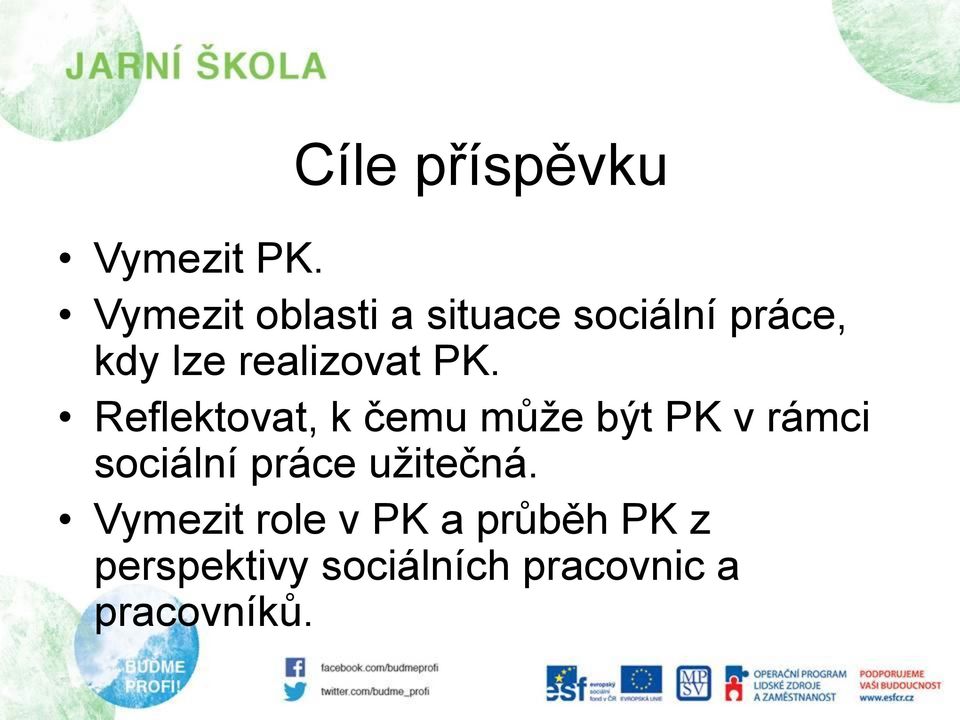 realizovat PK.